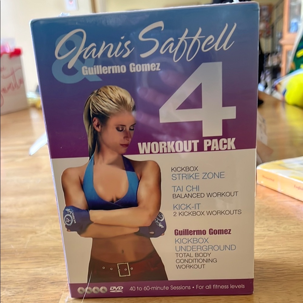 Janis Saffell 4 Workout DVD Pack